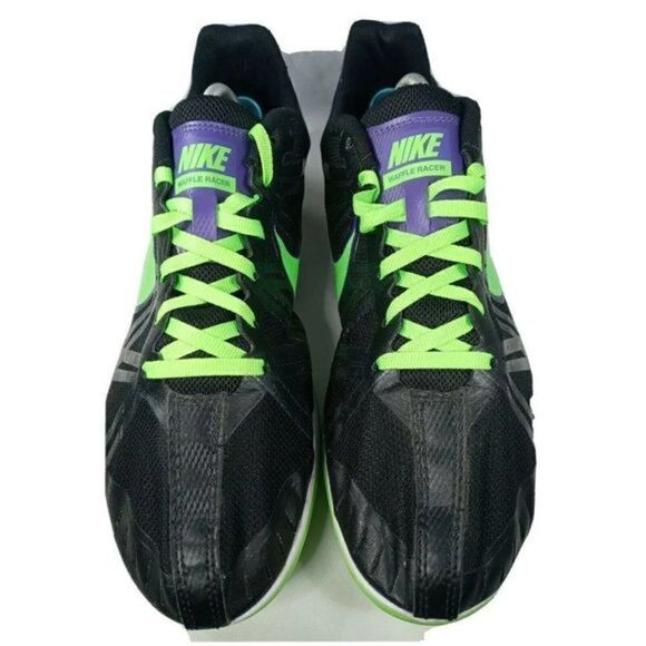 Nike Waffle XC Men\'s Shoes Size 9.5  Black Track and Field Mesh Running Sneakers main image 4